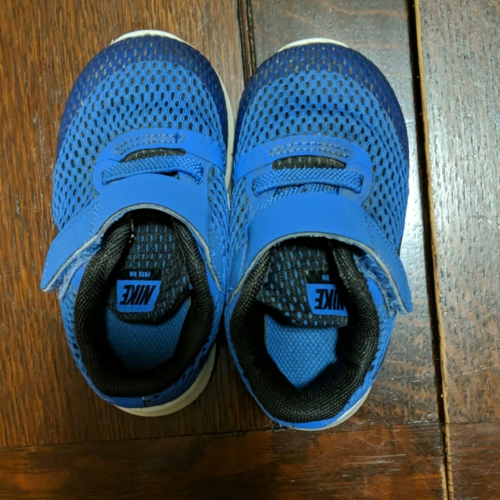 Blue Toddler Boy Nike Shoes